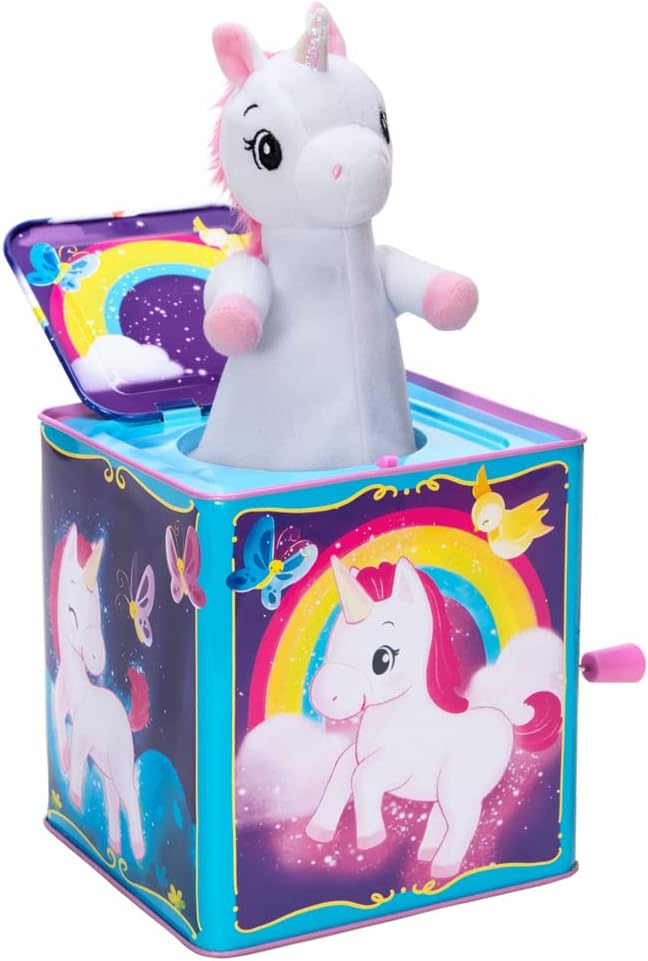 POP & Glow Unicorn Jack in the Box