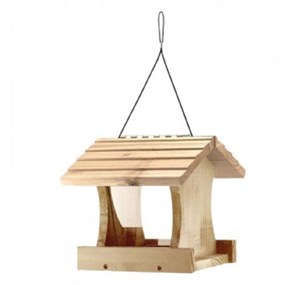 Audubon Wild Bird 2.5 lb Cedar Platform Bird Feeder 1 ports