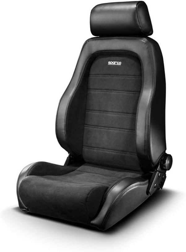 Sparco 009012NR Rear GT Seat, Black