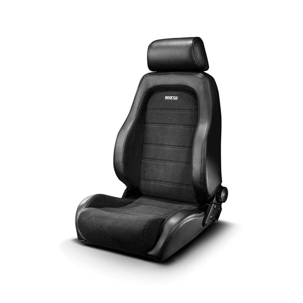 Sparco 009012NR Rear GT Seat, Black