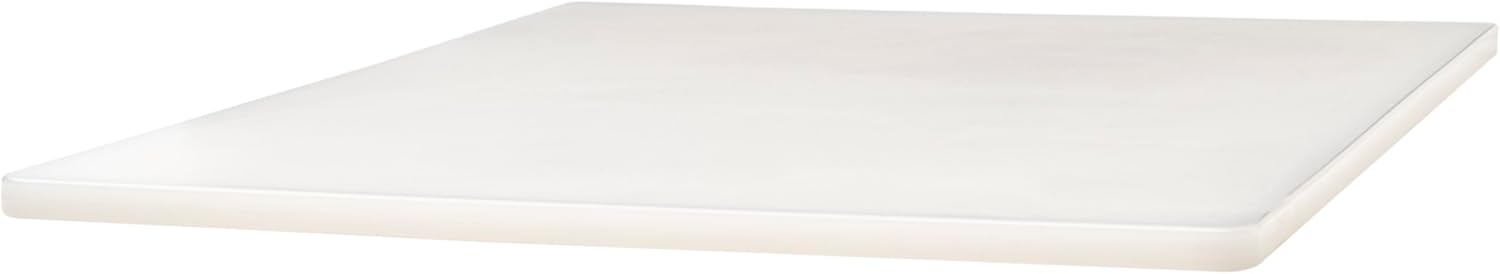 Winco Winco Heavy-Duty Plastic Cutting Board, 18" X 24" X 1/2", White