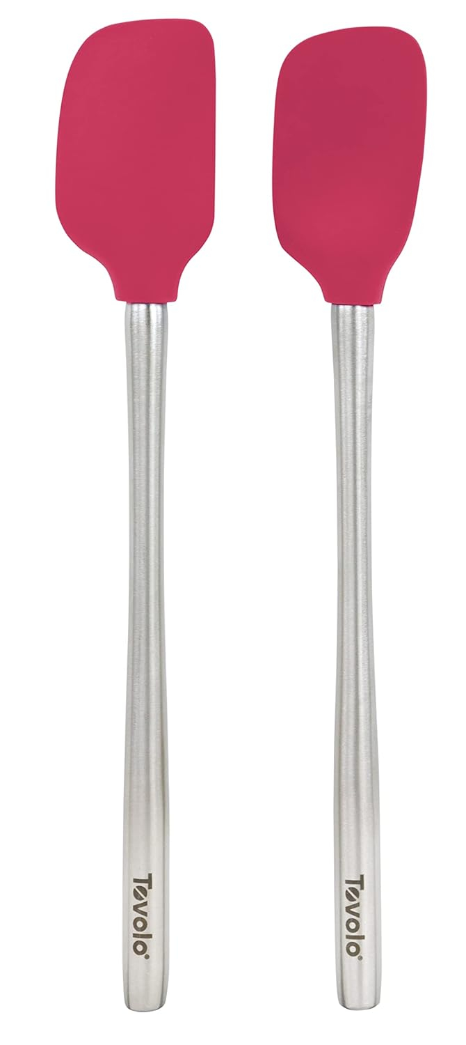 Tovolo Flex-Core® 2 -Piece Silicone Spatula / Turner Set