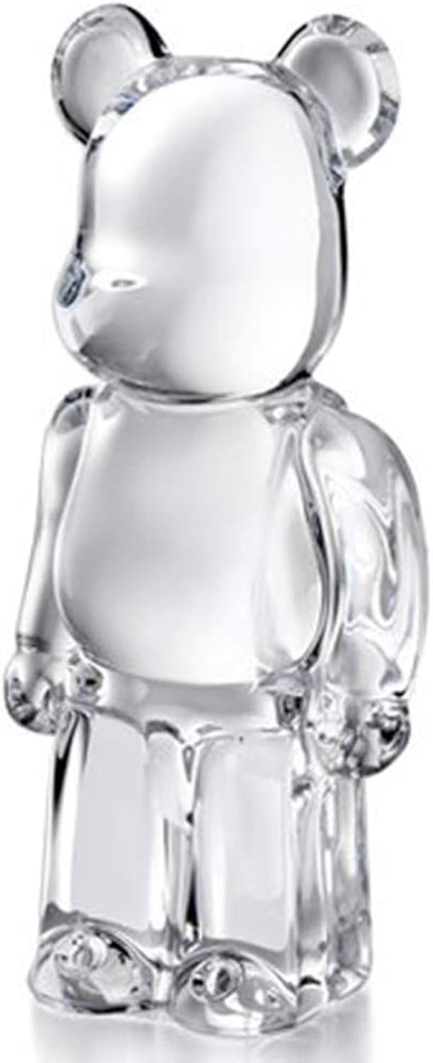 Baccarat Crystal Clear Be@rbrick Figurine #2813551