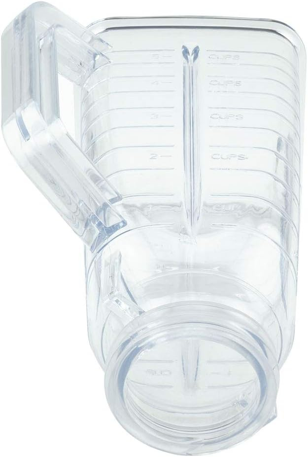 5-Cup Plastic Blender Jar with Lid Compatible with Oster Blenders Replacement Part 089, New & Improved