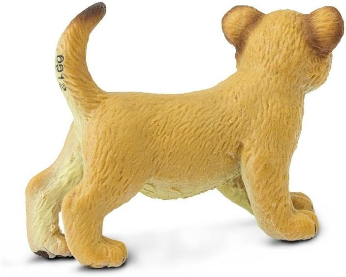 Safari Ltd. Lion Cub Figurine - Lifelike 2.35" Wildlife Figure - Educational Toy for Boys, Girls, and Kids Ages 3+