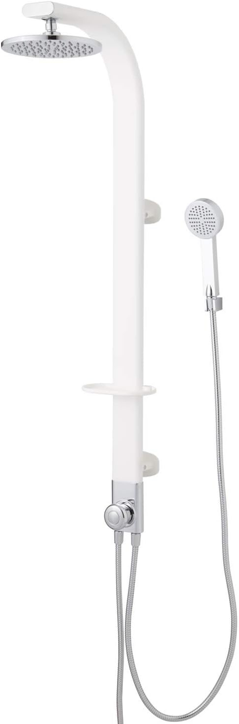 Signature Hardware 426005 Tilley Outdoor Shower Panel - White