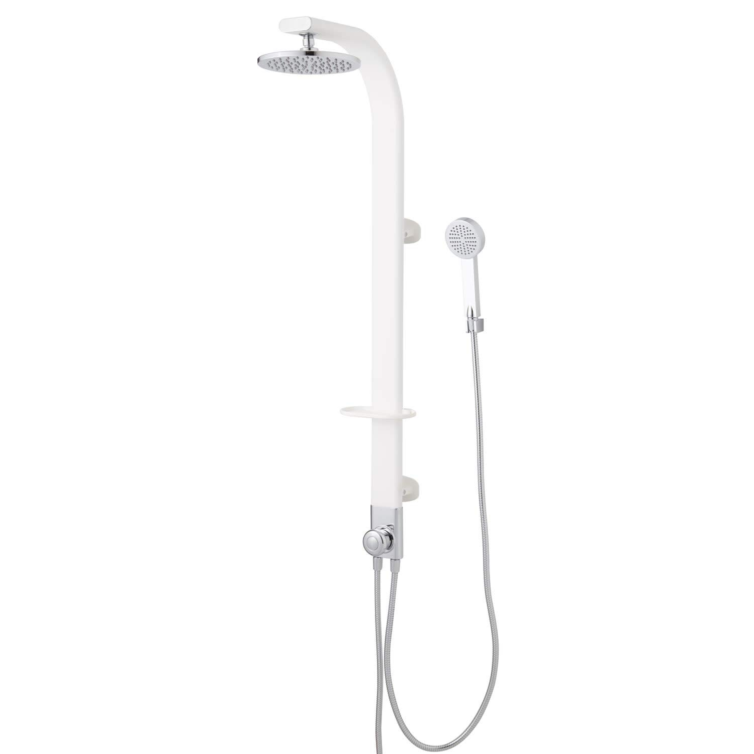 Signature Hardware 426005 Tilley Outdoor Shower Panel - White