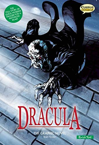 Dracula the Graphic Novel: Quick Text - (Classical Comics) by  Bram Stoker (Paperback)