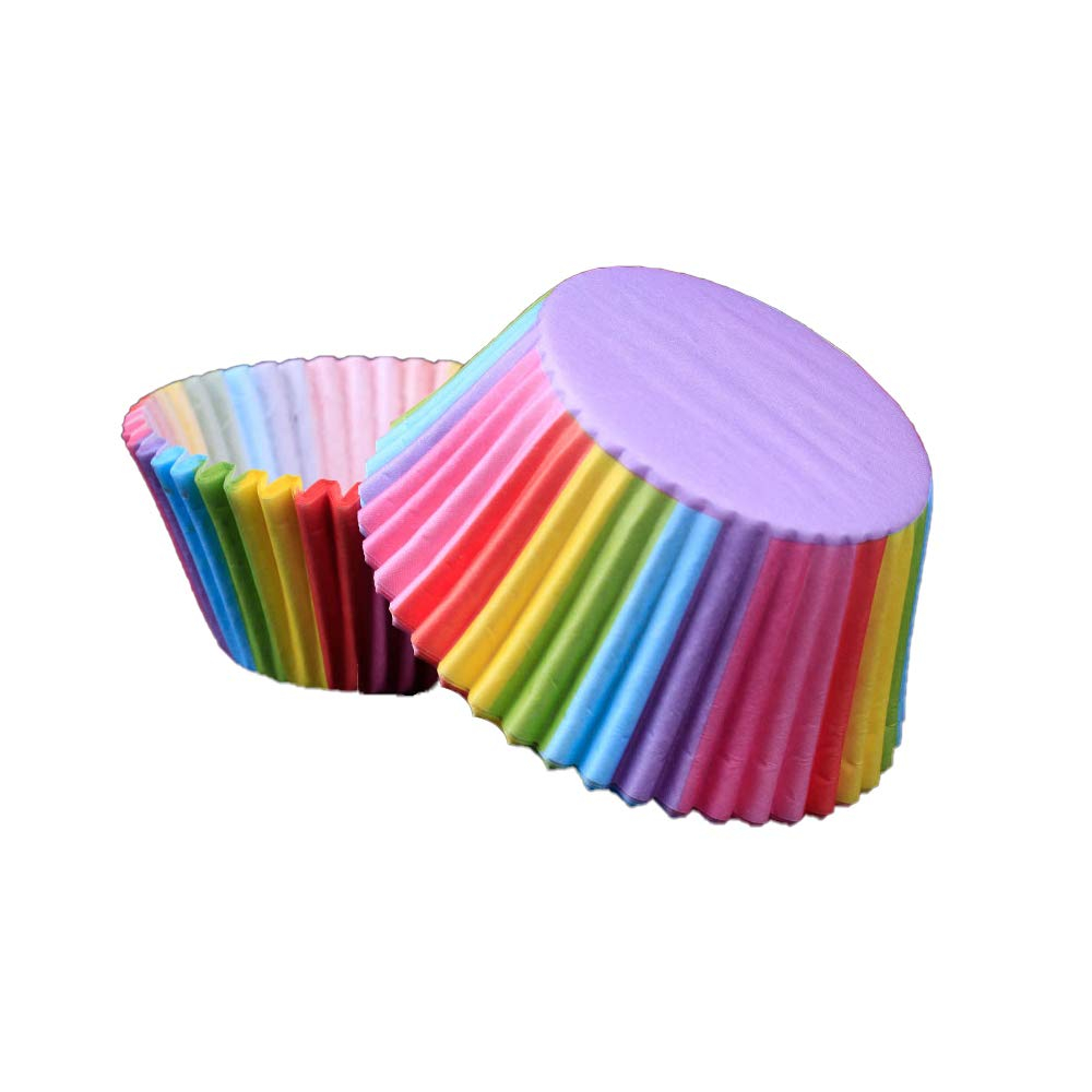 asjyhkr 100PCS Cake Blotting Paper Tray Nonstick Muffin Cases Molds Paper Cupcake Liners Cupcake Baking Cup Cupcake Paper Liner Standard Paper Cupcake Wrapper
