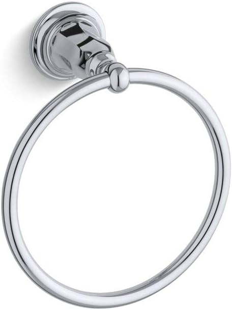 Torrington Wall Mounted Towel Ring in Polished Chrome
