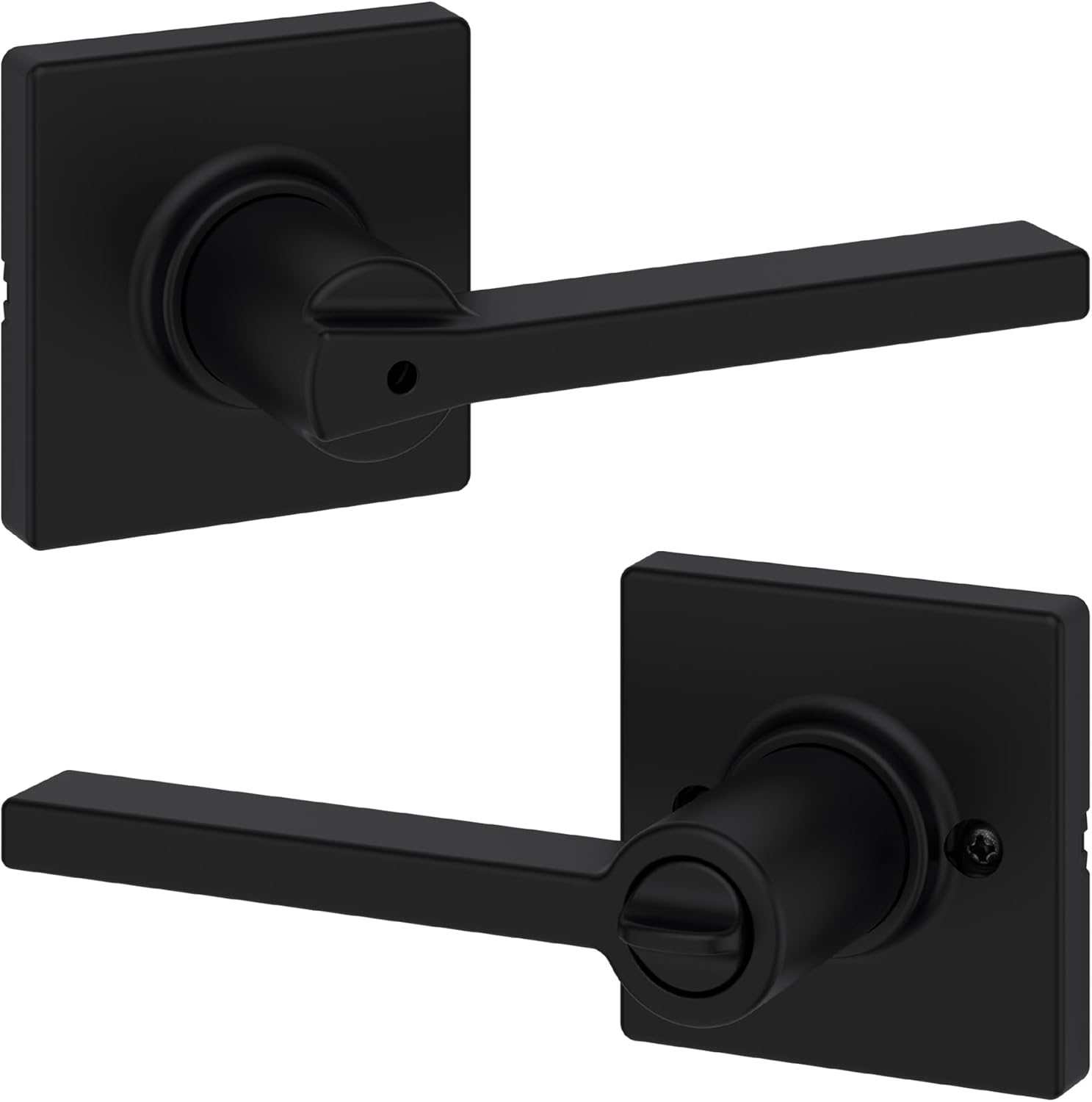 Kwikset 93002-031 Casey Privacy Lever with Square Rose