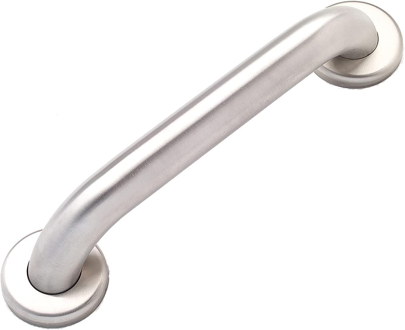 Grab Bar for Bathtub Shower - 1.5" Dia. / Stairs Bed Toilet Bathroom / Stand Assist & Safety Handrail / 304 Stainless Steel / Smooth Grip / 12"