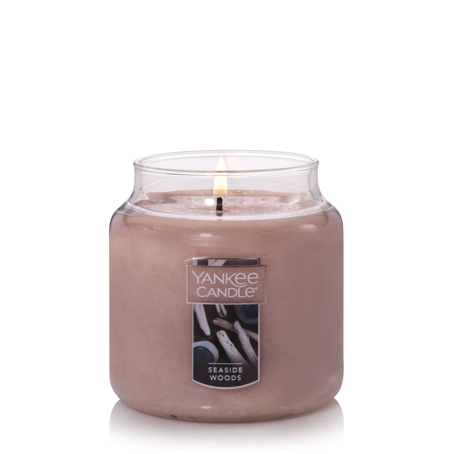 Seaside Woods 22 oz Brown Soy Jar Candle