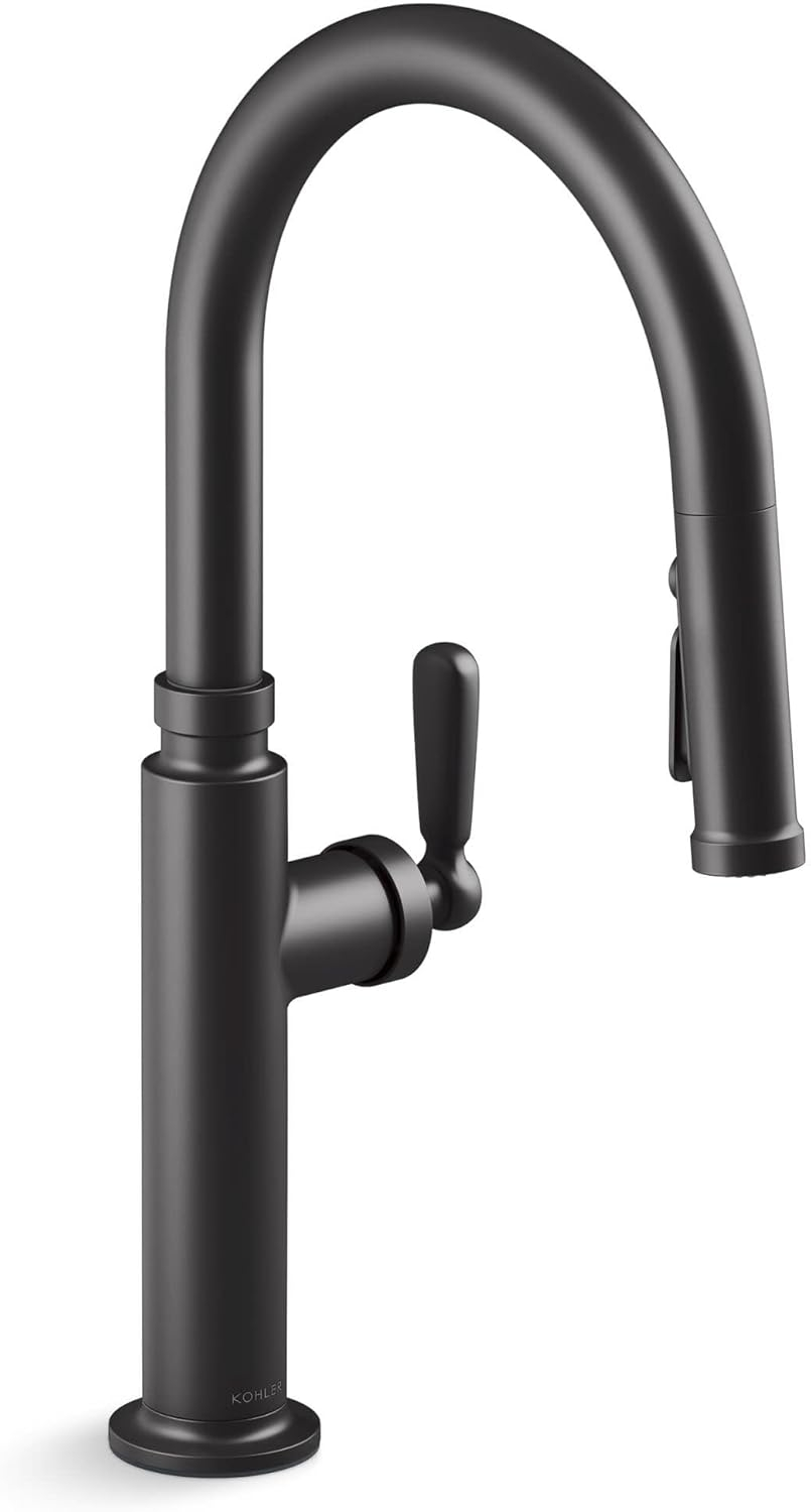 Edalyn by Studio McGee Pull-Down Kitchen Sink Faucet with Three-Function Sprayhead