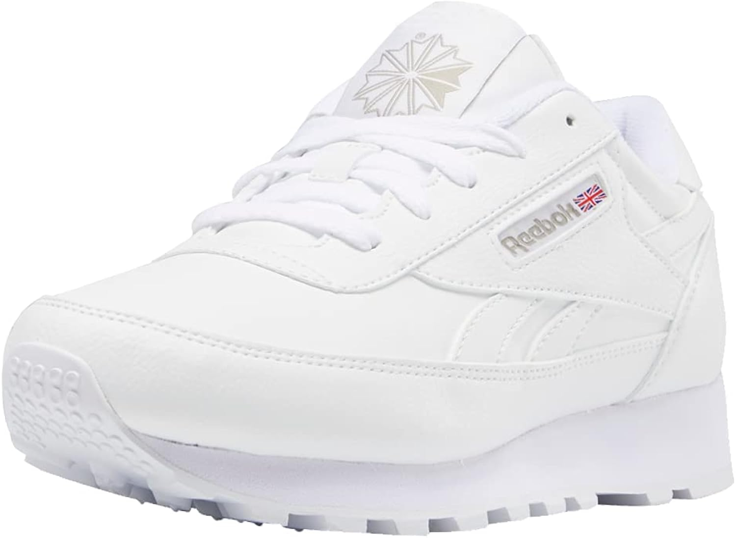 Reebok Classic Renaissance Sneakers Women White Steel Leather 100071993 D Width