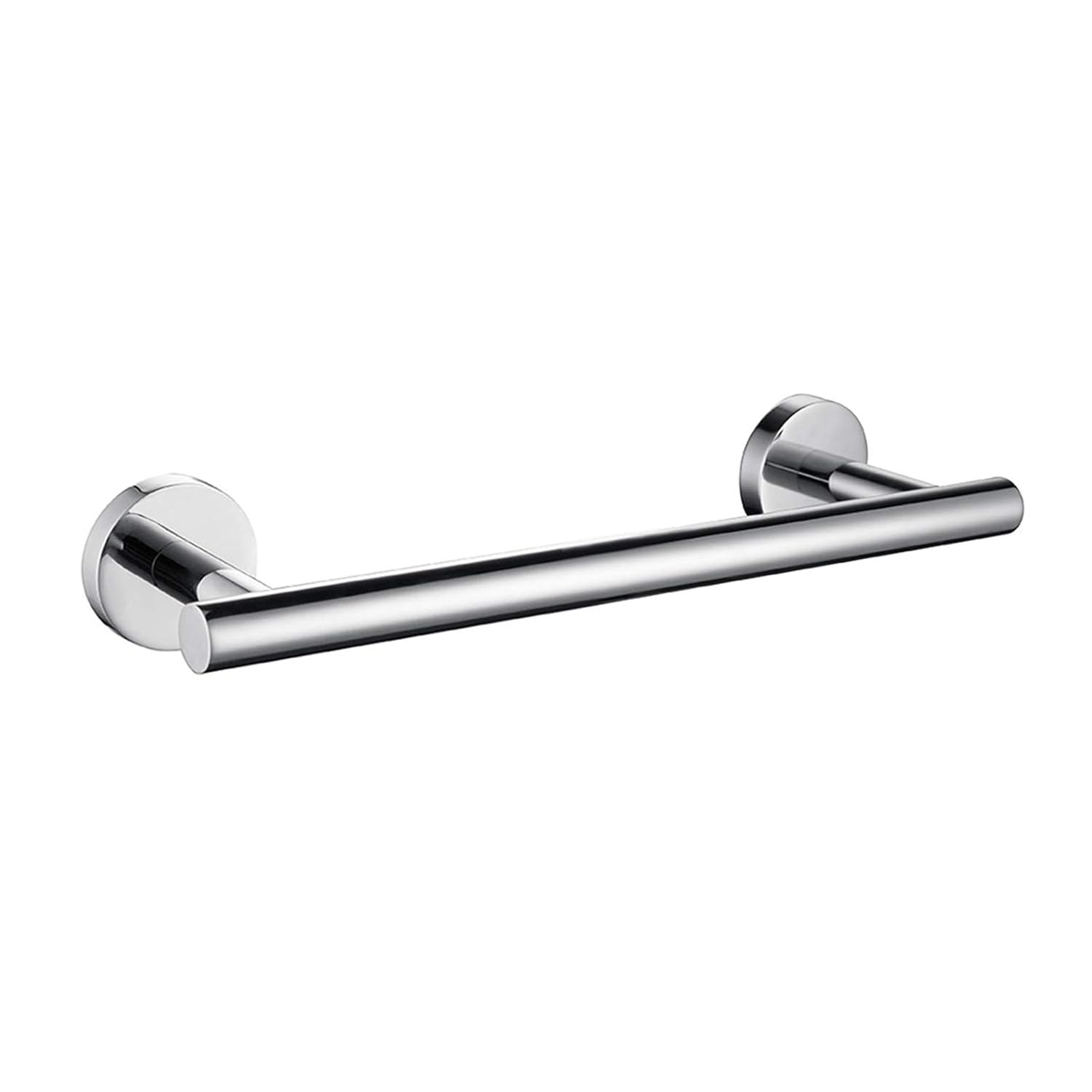 Nolimas Polished Chrome Bath Towel Bar Single Bars Towel Rack Rod Classic Wall Mounted Stainless Steel Bathroom Towel Bar Toilet Kitchen Towel Shelf Single Layer,9inch