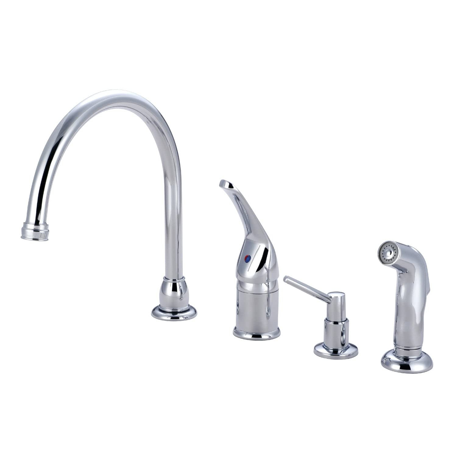 Single Handle Kitchen Faucet with Side Spray