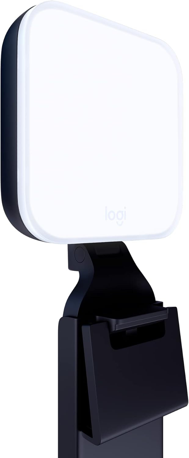 Logitech 946000001 Litra Glow Premium LED Streaming Light with TrueSoft
