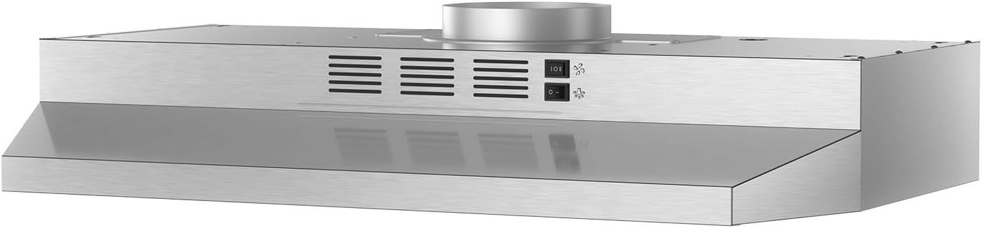 30 in. 900 CFM Convertible Wall Mount Range Hood in Stainless Steel with LED Lights, Carbon Filters and Touch, Gesture
