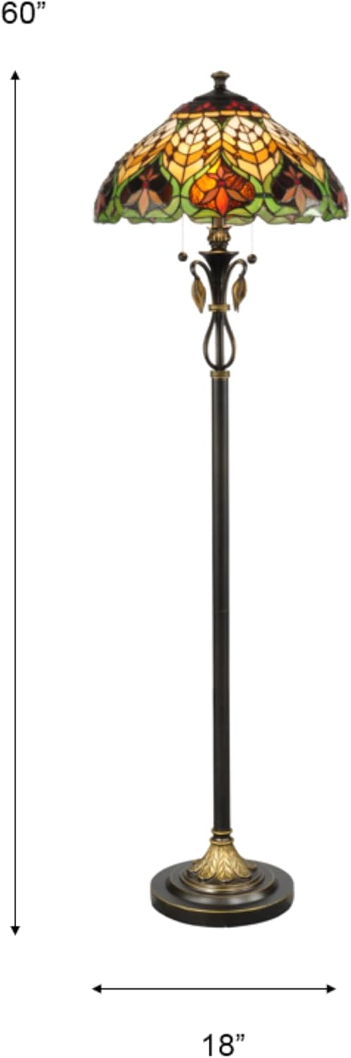 Dale Tiffany Lighting - Sir Henry - Two Light Floor Lamp