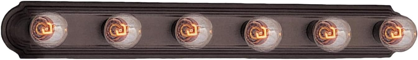 Maxim Lighting - Bath Vanity - Essentials-6 Light  Bath Vanity in  style-36