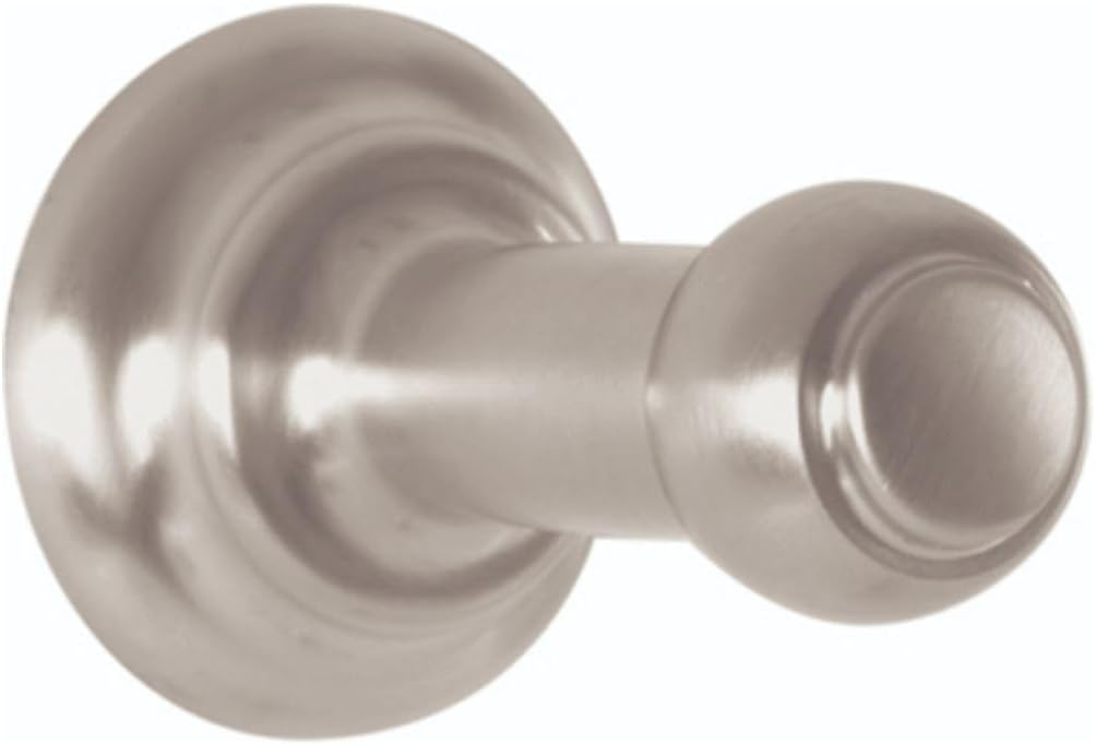 Polished Nickel Modern Wall Mount Single Robe Hook