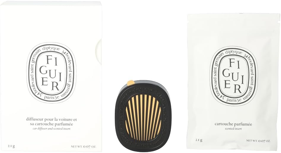 Diptyque - Car Diffuser and Figuier Scented Insert 0.07 oz