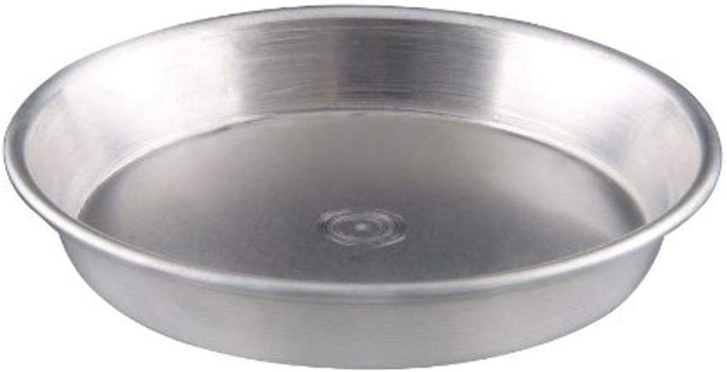 Pizza Pan Tapered/Nesting 16 Dia. 1 Deep Solid 18Gauge Aluminum