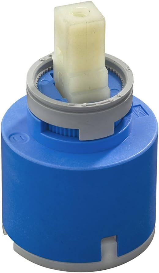 American Standard Blue and Gray Plastic Bathroom Sink Cartridge