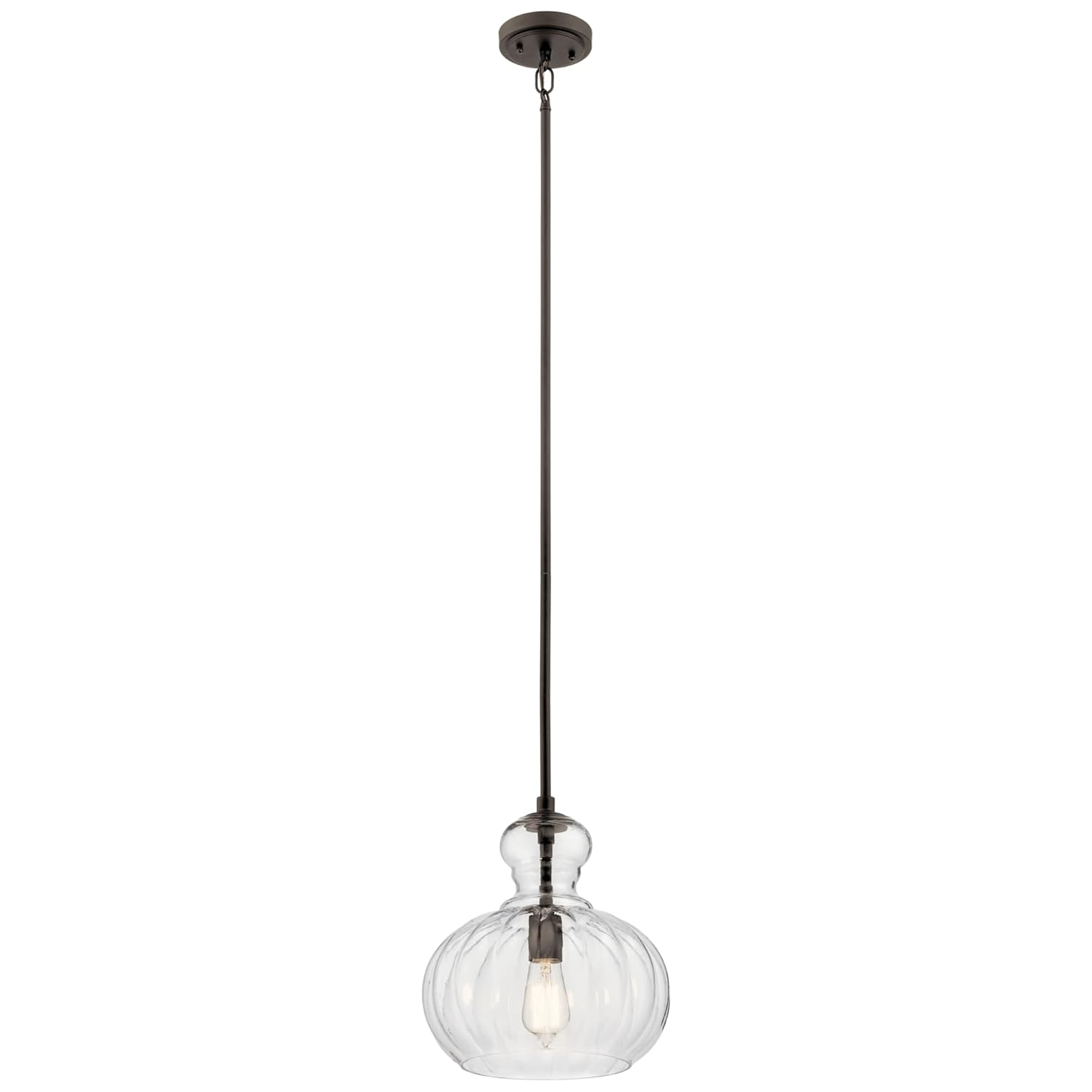 Kichler Lighting Riviera 1 - Light Pendant in  Olde Bronze