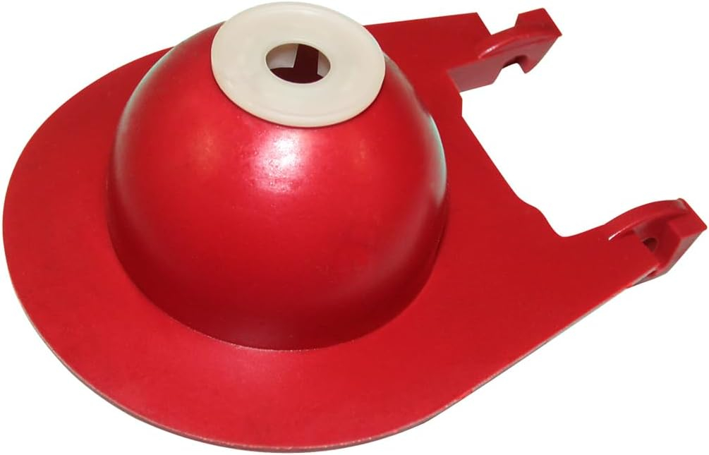 Korky 3040BP Rubber Flapper For Standard, 3 ", Red