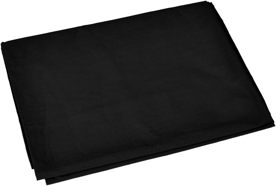 Black Polyester 6x9 Feet Collapsible Photography Backdrop
