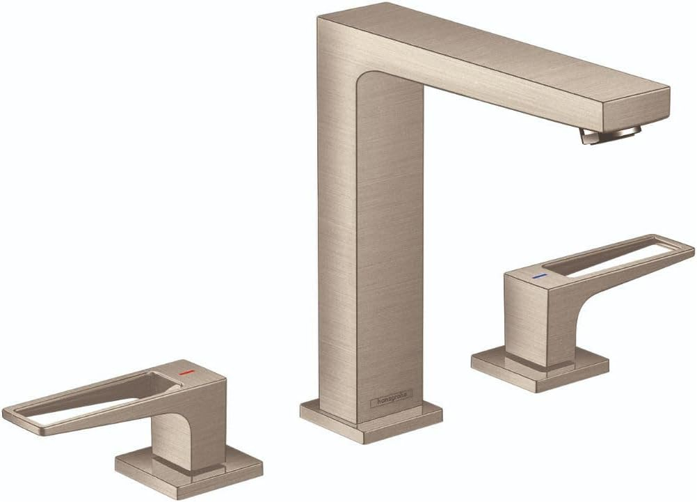 Metropol Low Flow Water Saving Widespread Faucet with Drain Assembly