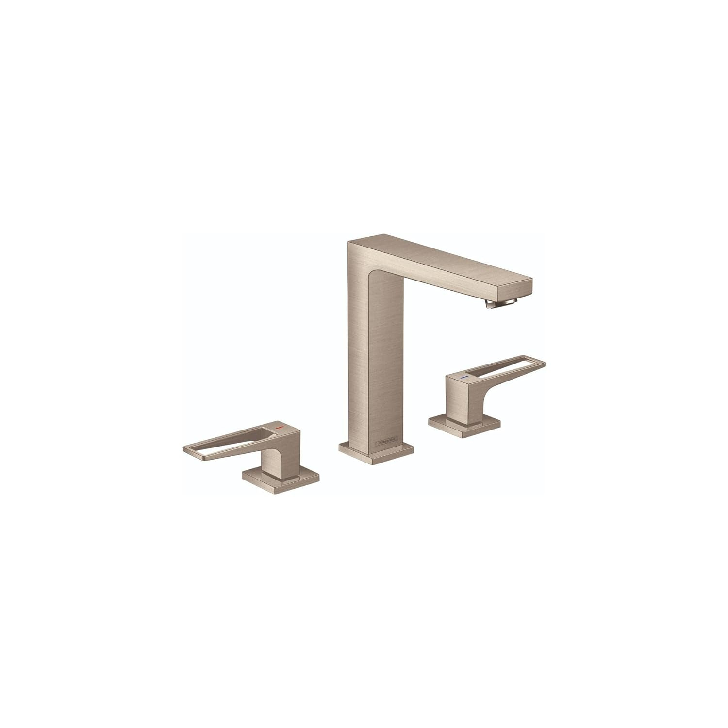 Metropol Low Flow Water Saving Widespread Faucet with Drain Assembly