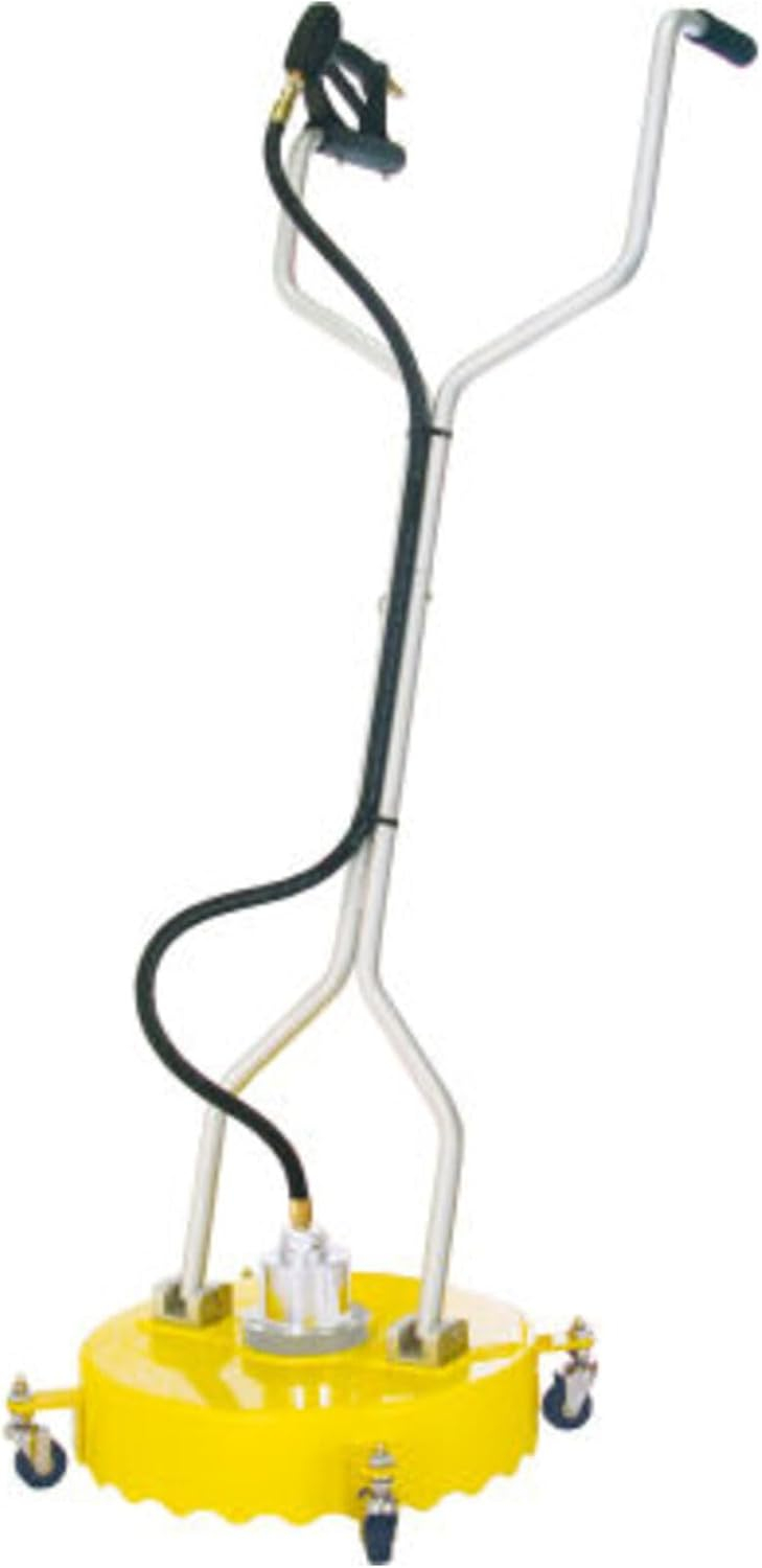 Yellow 20" ABS Polymer Surface Cleaner with Casters