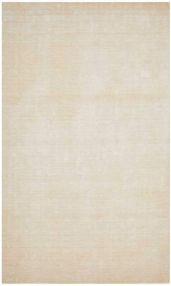 Solo Rugs Knotted, 5' x 8' Lodhi Contemporary Solid Hand Loomed Area Rug, Sepia