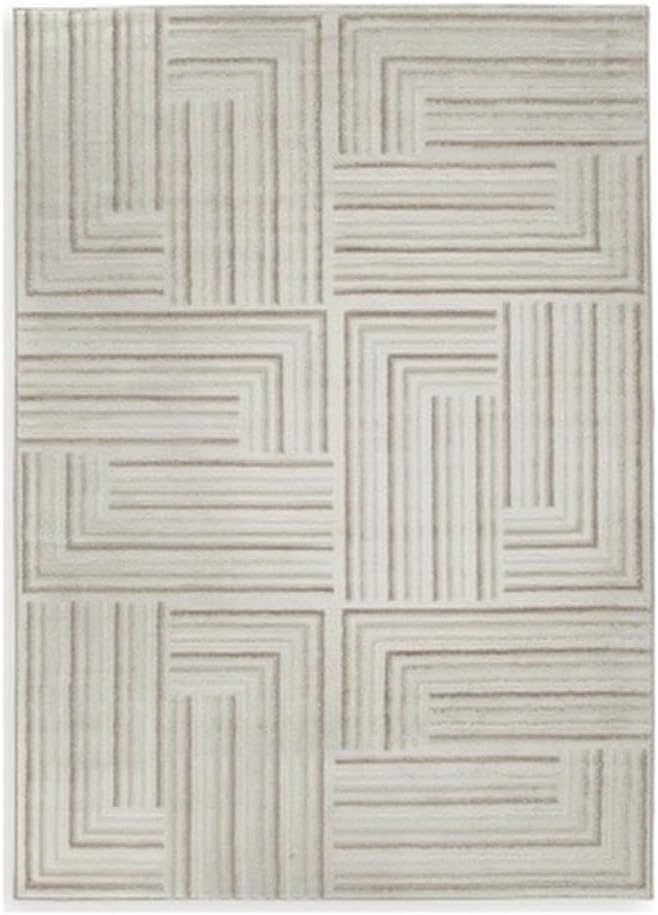 Signature Design by Ashley Darmondard Cream & Taupe 8x10 Rug