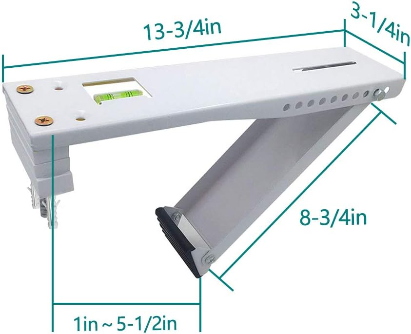 Window AC Bracket,Window Air Conditioner Support Bracket Light Duty,Sturdy Structure AC Unit Bracket,Up to 85lbs, 5,000~12,000BTU(S)