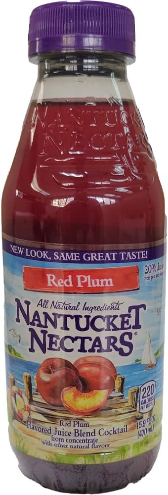 Nantucket Nectars - Red Plum - 15.9 oz (12 Plastic Bottles)