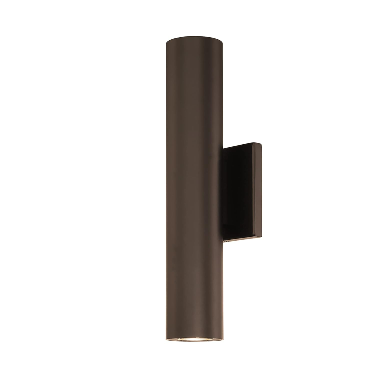 WAC Lighting Caliber 2-Light LED Aluminum Indoor & Outdoor Wall Light in Bronze