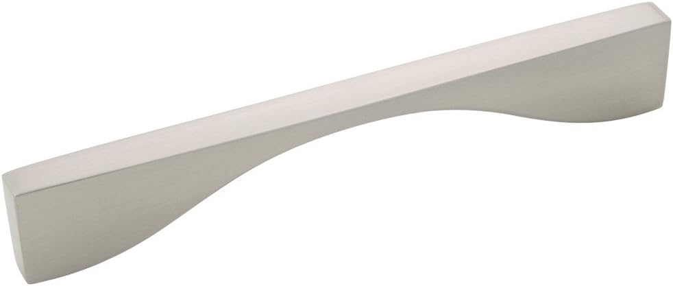 Belwith-Keeler B076151-SN Channel Pull 6-5/16 Inch (160mm) Center to Center, Satin Nickel