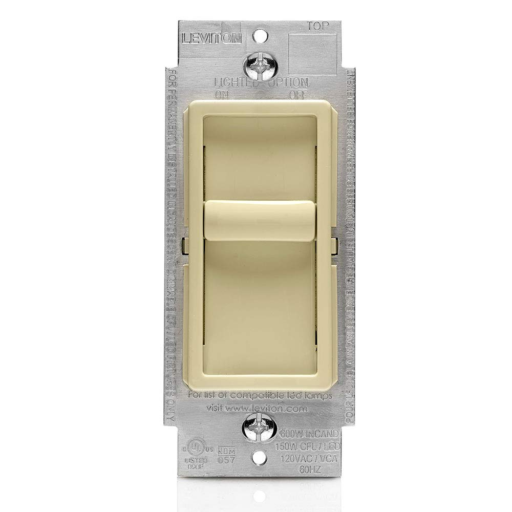 Tamper Resistant Slide Single Pole Dimmer