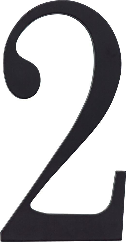 Atlas Homewares Traditionalist 6" H Surface Mount House Number