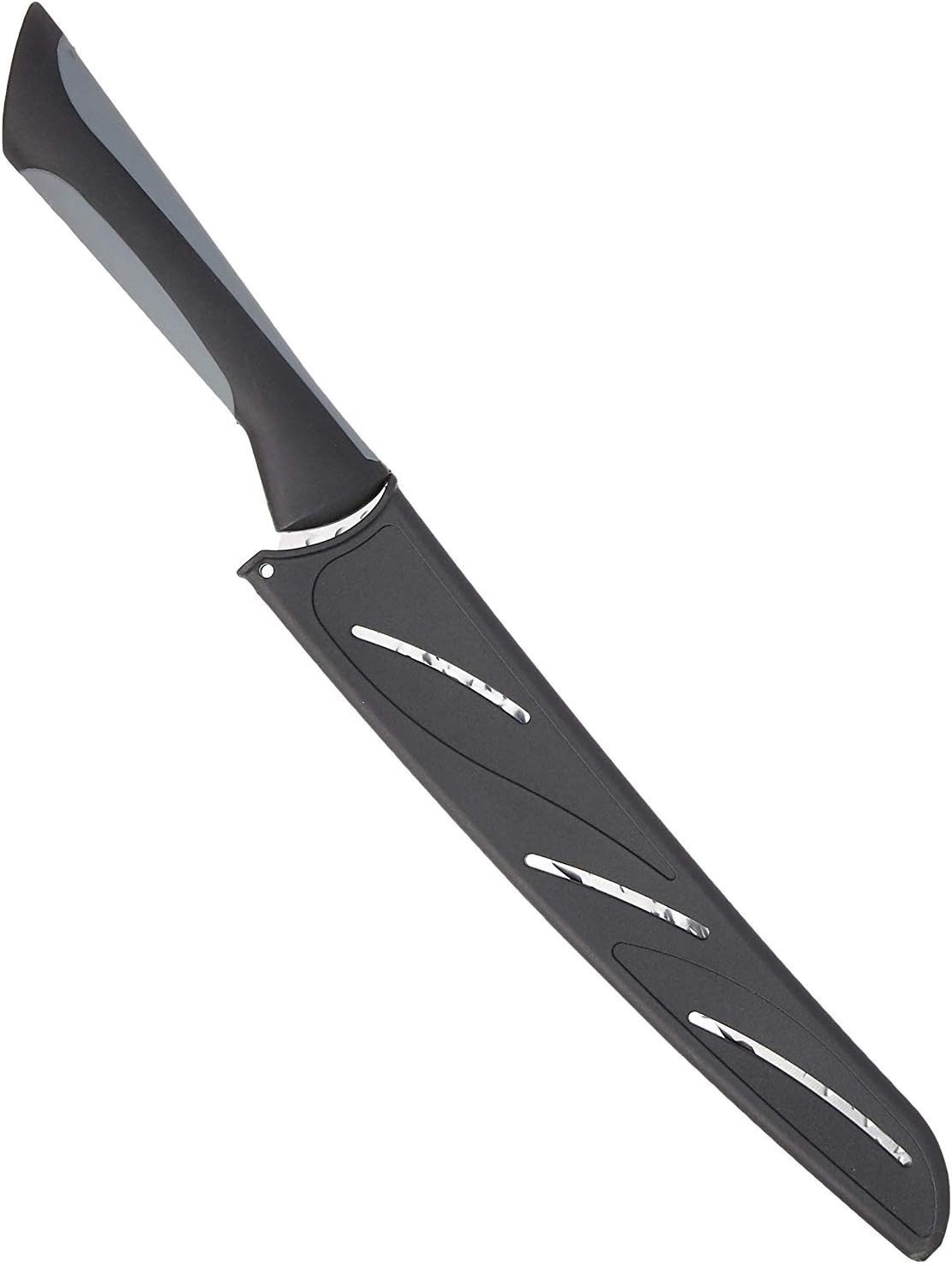 Kai PRO Luna Bread Knife 9”, Wide Serrations are Gentle on Bread, Comfortable Handle Offers Secure Grip in Wet Conditions Serrated Kitchen Knife
