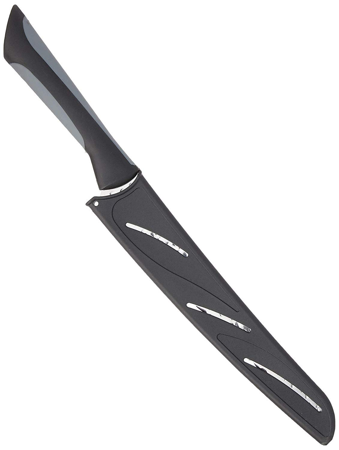 Kai PRO Luna Bread Knife 9”, Wide Serrations are Gentle on Bread, Comfortable Handle Offers Secure Grip in Wet Conditions Serrated Kitchen Knife