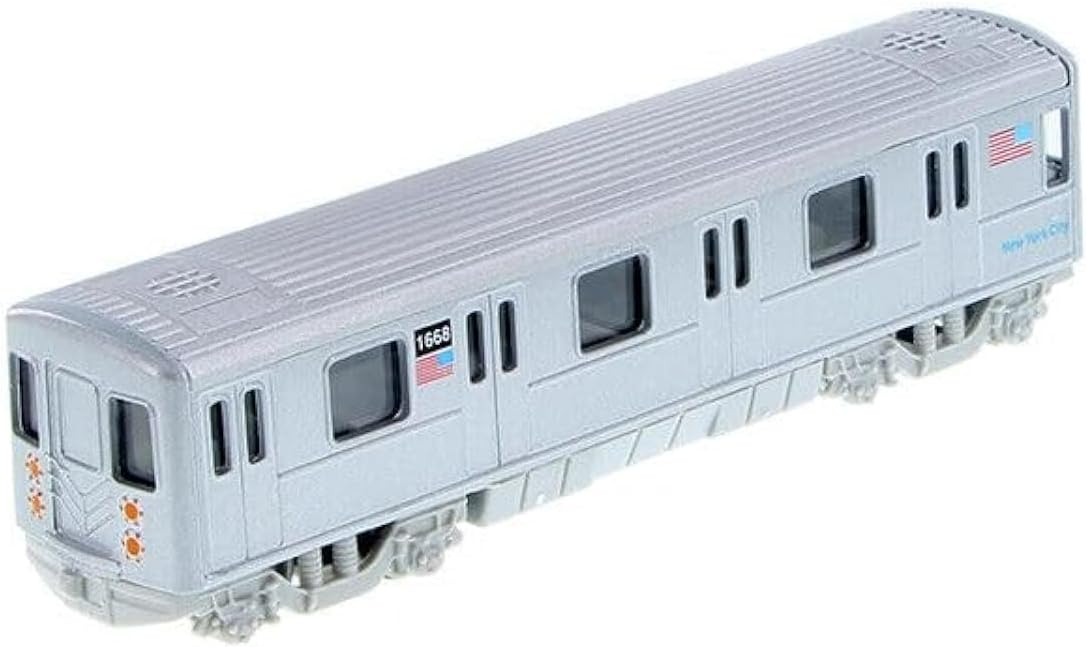 METRO Diecast Model Subway Train 7"