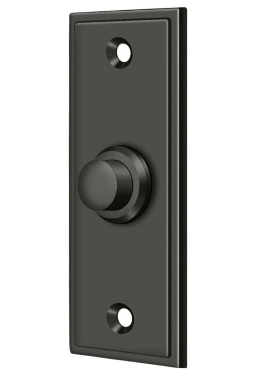 Deltana BBS333U10B Rectangular Contemporary Bell Doorbell Button
