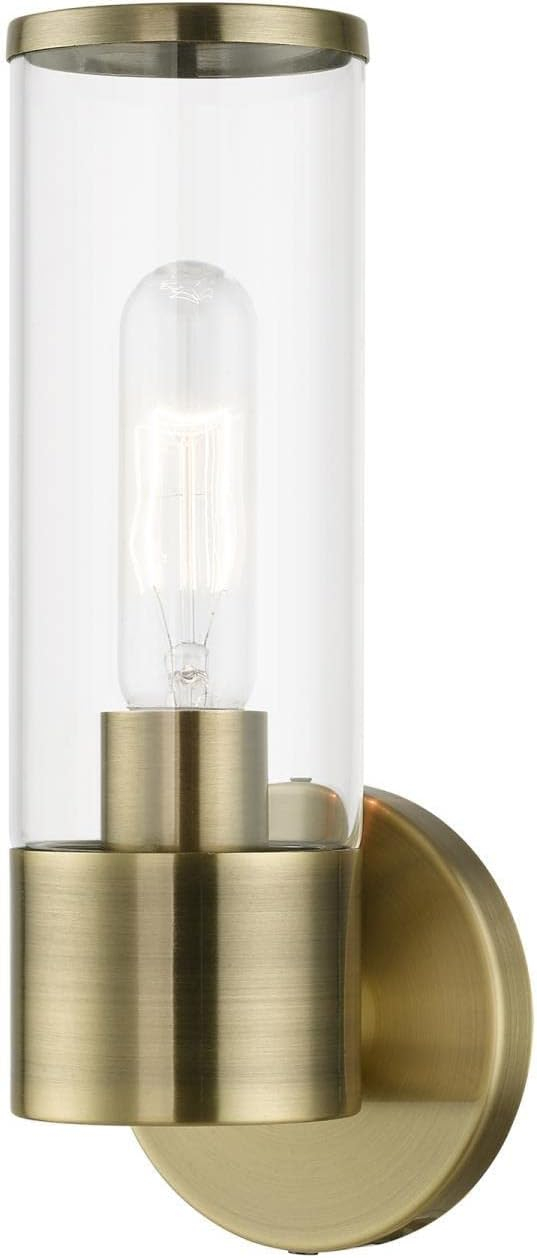 Livex Lighting Banca 1 - Light Sconce in  Antique Brass