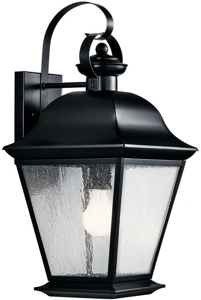 Kichler Lighting Mount Vernon 1 - Light Wall Light in  Black