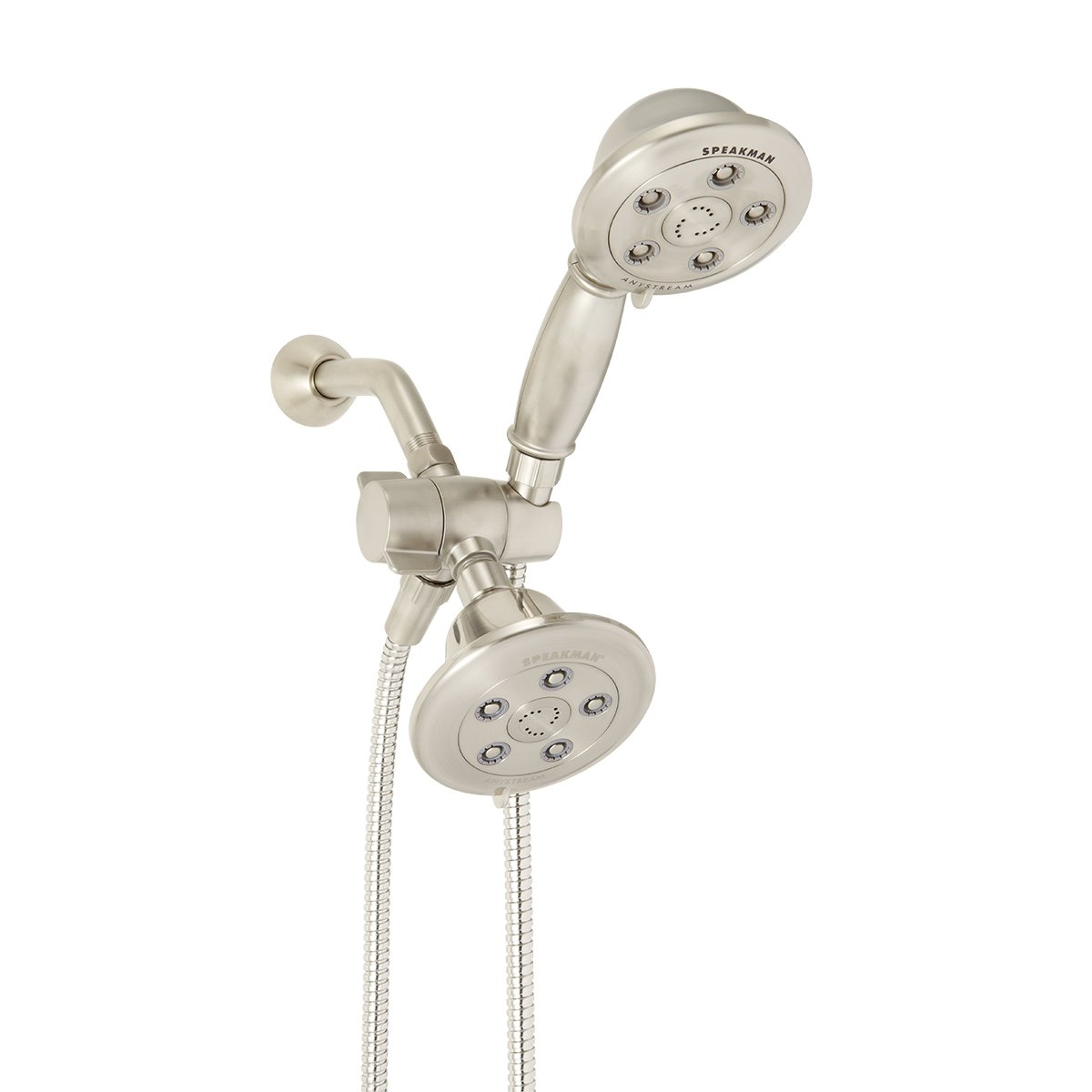 Speakman Alexandria 2.5 GPM 2-Way Shower Combination, Brushed Nickel